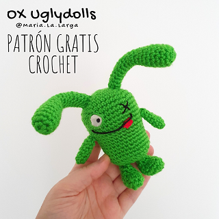 Patron OX Monstrou Crochet Ganchillo Amigurumi Facil Tejer Rapido Puntadas