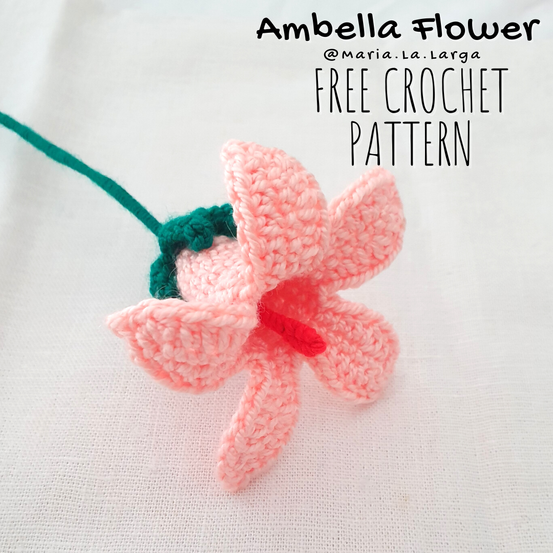 Free Crochet Easy Leaf Leaves Flower Patterns Ambella Bouquete